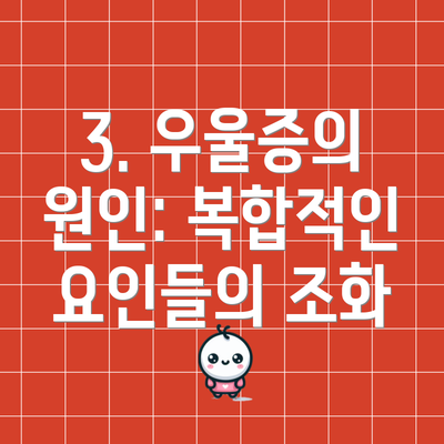3. 우울증의 원인: 복합적인 요인들의 조화